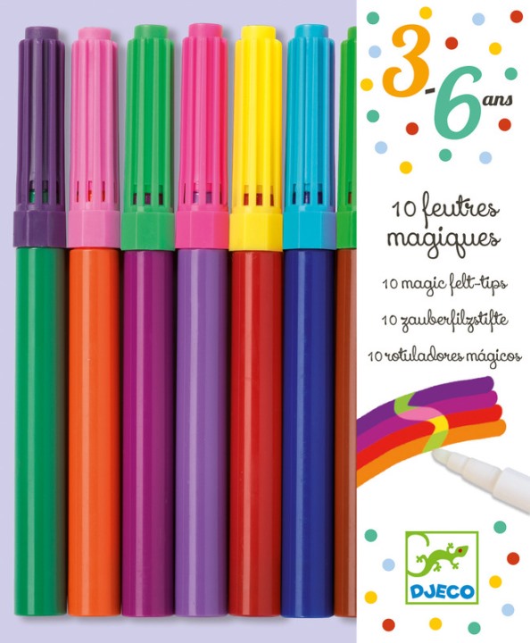 10 Magic felt pens