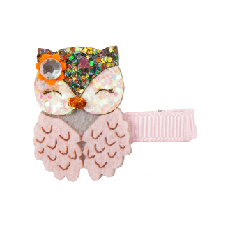 boutique dear owl hairclip