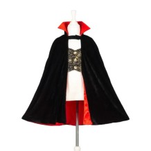 souza dracula cape & tanden, 4-8 jr / 98-128 cm