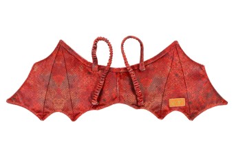 souza red dragon wings & mask