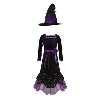 vera the velvet witch & hat (5-6 yrs)