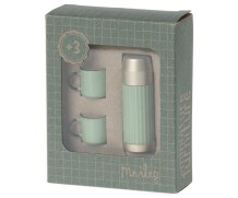 maileg thermos and cups - mint