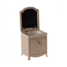 maileg sink dresser, mouse - powder