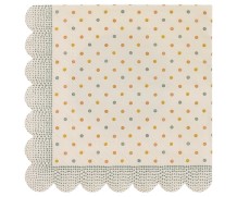 maileg napkin - multi dots
