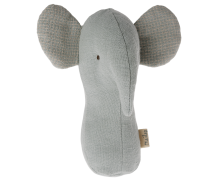 maileg lullaby friends, elephant rattle - light