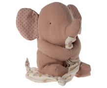 maileg lullaby friends, elephant - old rose