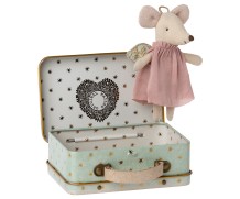 maileg angel mouse in suitcase