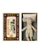 maileg little brother mouse in matchbox