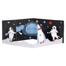 meri meri space concertina card