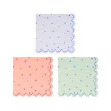 meri meri star pattern napkins, small
