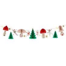 meri meri fairy honeycomb woodland garland