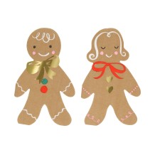 meri meri gingerbread napkins