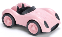 green toys racing car - pink