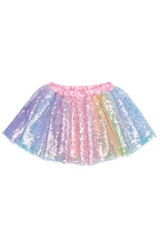 ombre sequins skirt