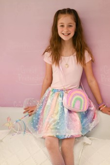 enchanted unicorn skirt & wand