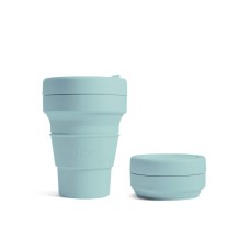 stojo collapsible cup - aquamarine (355 ml) 