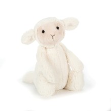 jellycat soft toy bashful lamb little, small