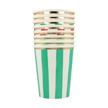 meri meri striped cups