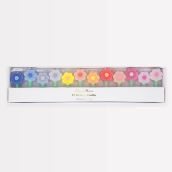 meri meri rainbow daisy candles