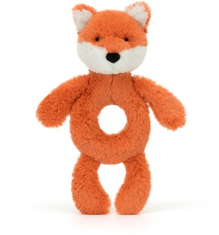 jellycat rammelaar bashful fox cub