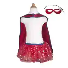 superhero tutu, cape & mask (4-6 jr)