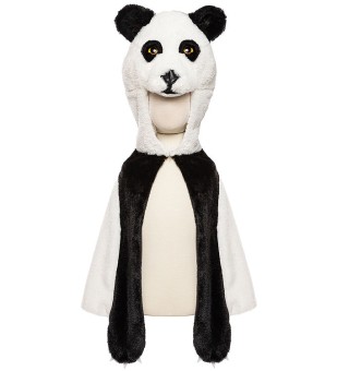 panda cuddle cape (2-3 jr) 