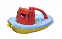 red tugboat - green toys