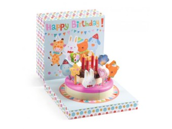 djeco wooden birthday cake