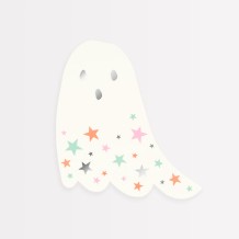 meri meri ghost with stars napkins