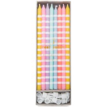 meri meri pastel candles (24 st)