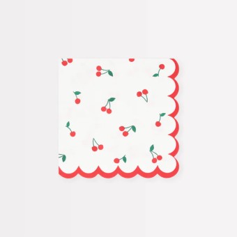 meri meri cherry napkins S