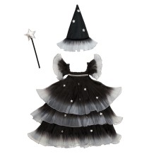 meri meri organza witch costume (5-6 yrs)