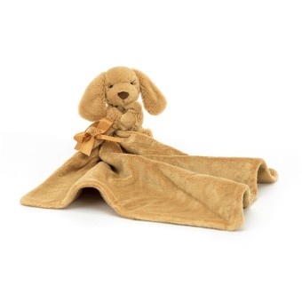 jellycat knuffeldoekje bashful toffee puppy soother