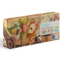 djeco puzzle wonderful ride (100 pcs)