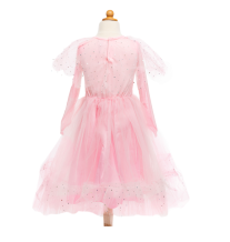 elegant in pink dress (7-8 yrs)