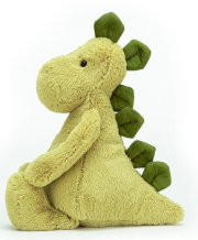 jellycat plush bashful dino original, medium