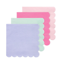 meri meri multicolour napkins - small