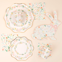 meri meri elegant floral side plates