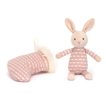 jellycat knuffel shimmer stocking bunny