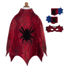 spiderman cape set (3-4 yrs)