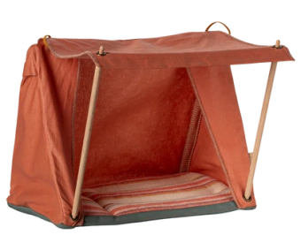 maileg happy camper tent, mouse