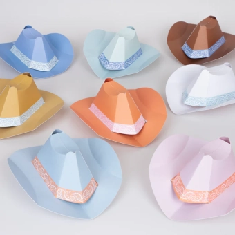 meri meri western mini party hats