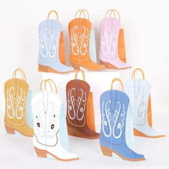 meri meri western party bags