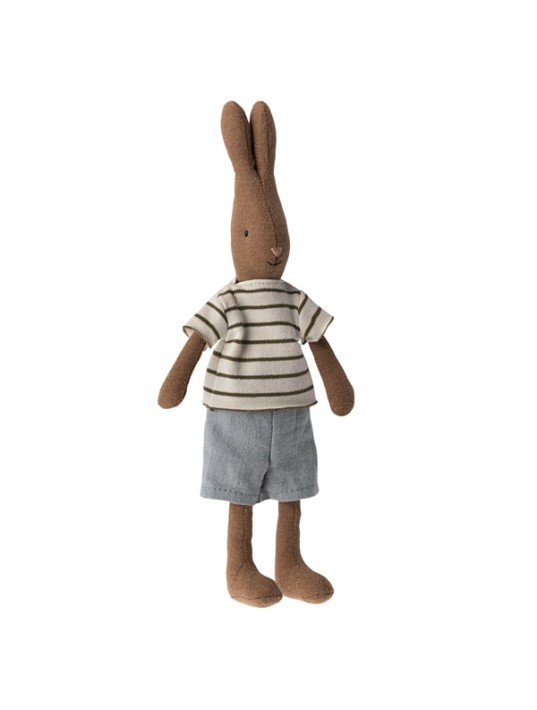 maileg rabbit size 1, chocolate brown