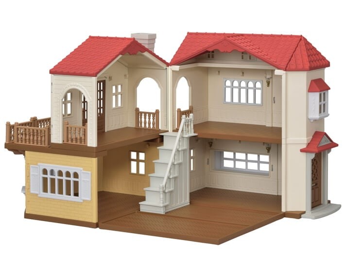 sylvanian families red roof country home