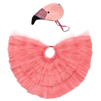 meri meri flamingo cape dress up