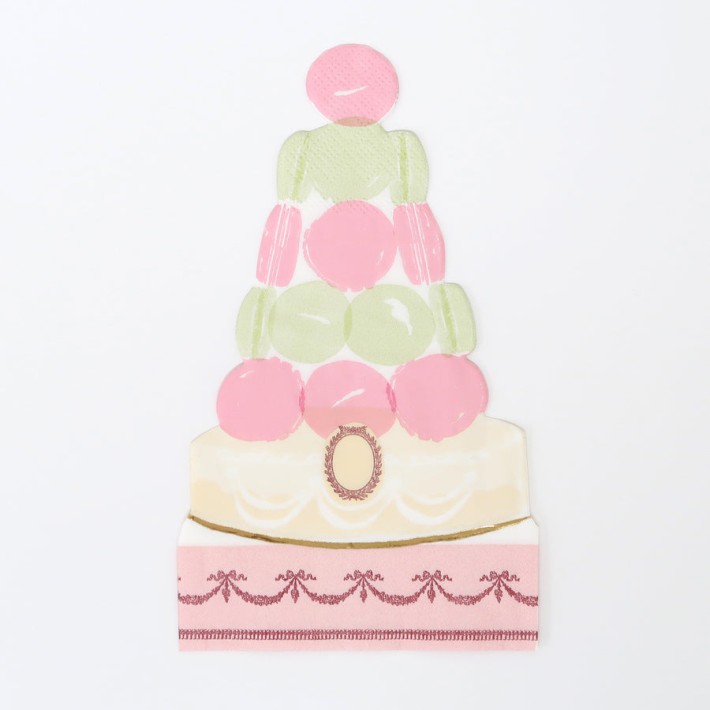 meri meri ladur?e paris macaron pyramid napkins