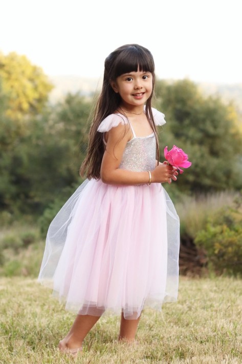 sequins princess dress (7-8 jr)