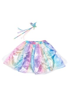 enchanted unicorn skirt & wand