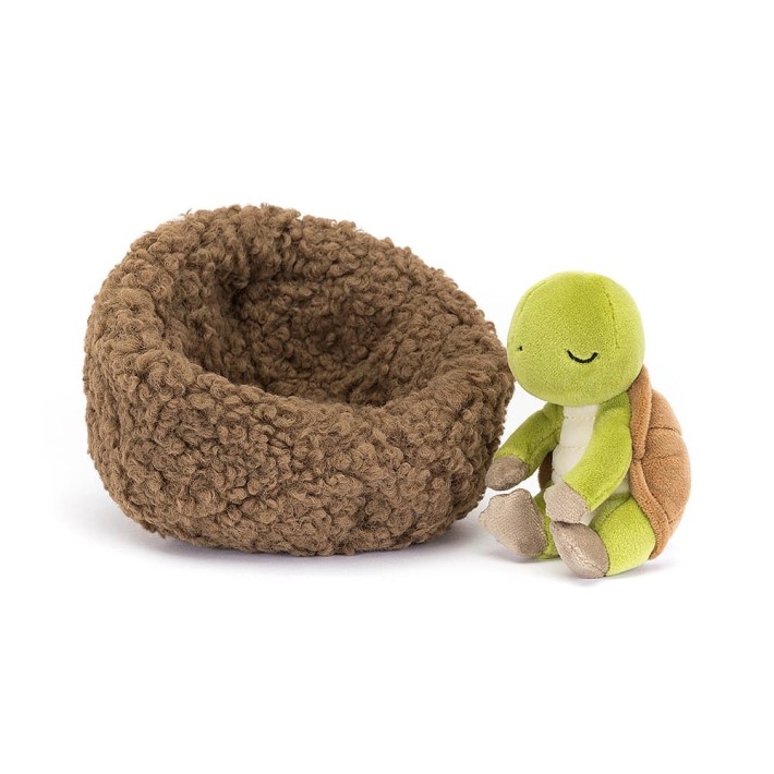 jellycat knuffel hibernating tortoise